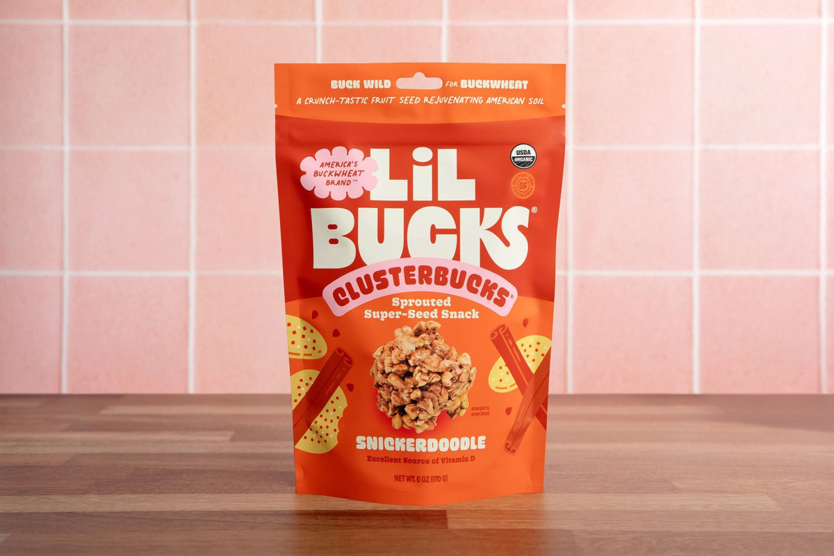 Clusterbucks - Organic Sprouted Buckwheat Clusters CB004