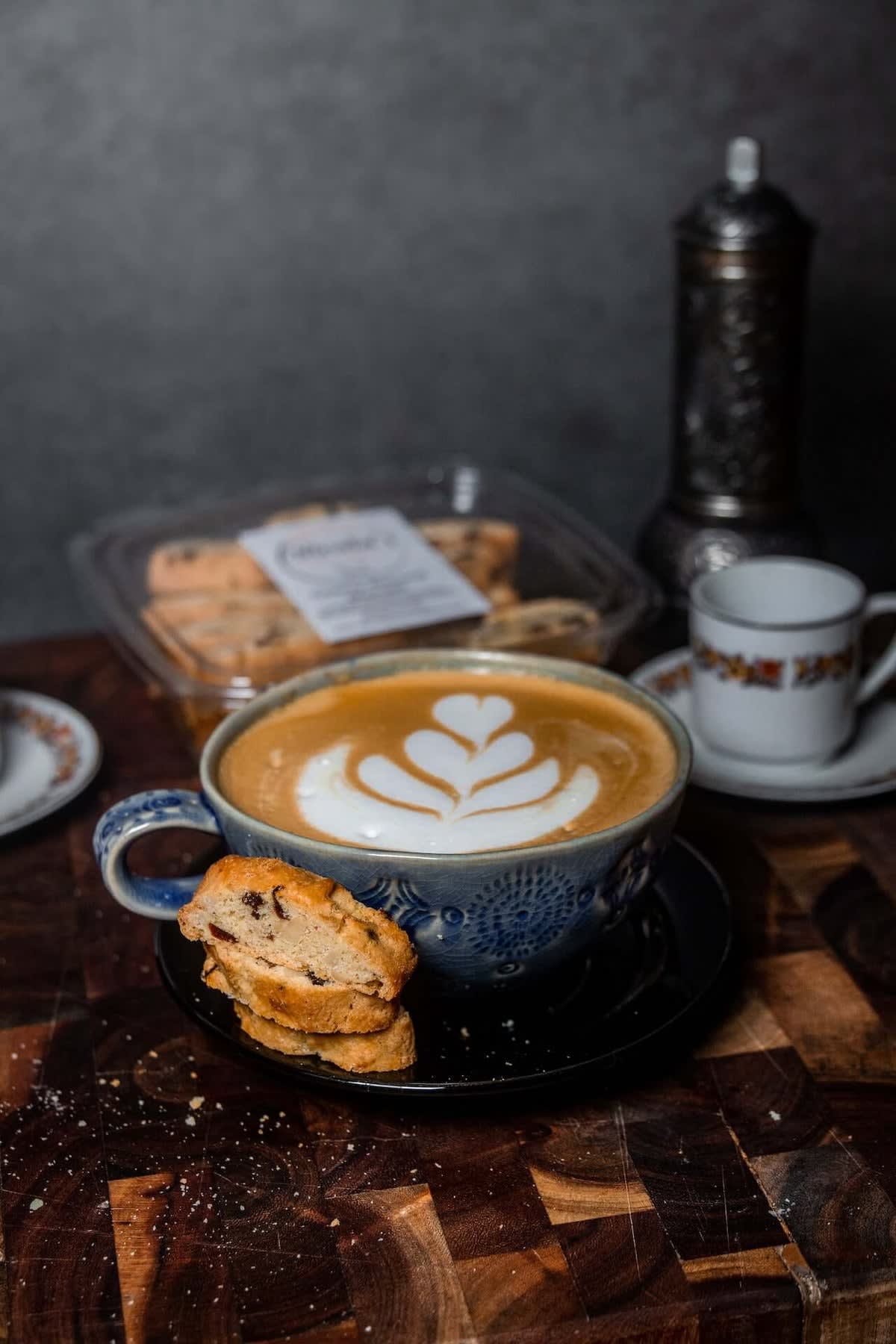 Cherry Almond White Chocolate Biscotti