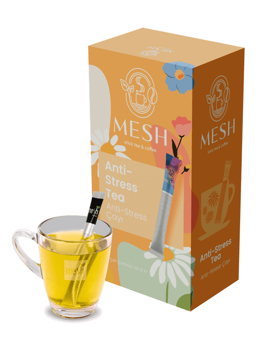 Cup Sticks Anti-Stress Herbal Tea Mesh Sticks (16 Servings)