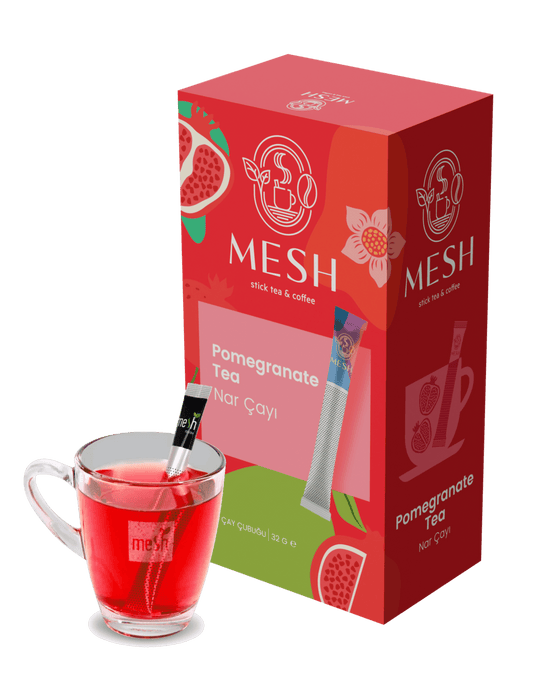 Cup Sticks Pomegranate Fruit Tea Mesh Sticks (16 Servings)