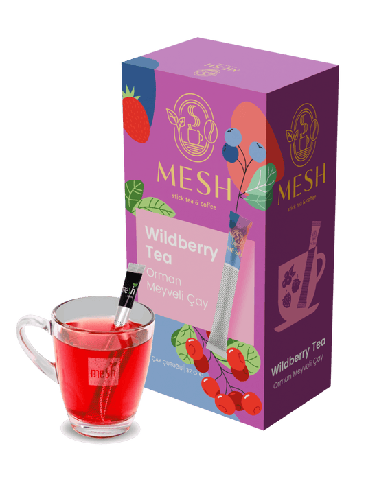 Cup Sticks Wild Berry Fruit Tea Mesh Sticks (16 Servings)
