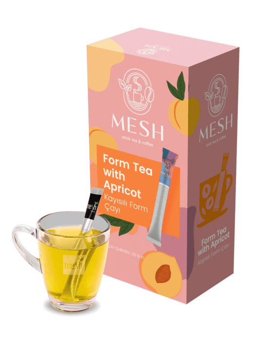 Cup Sticks Apricot Fruit Tea Mesh Sticks (16 Servings)