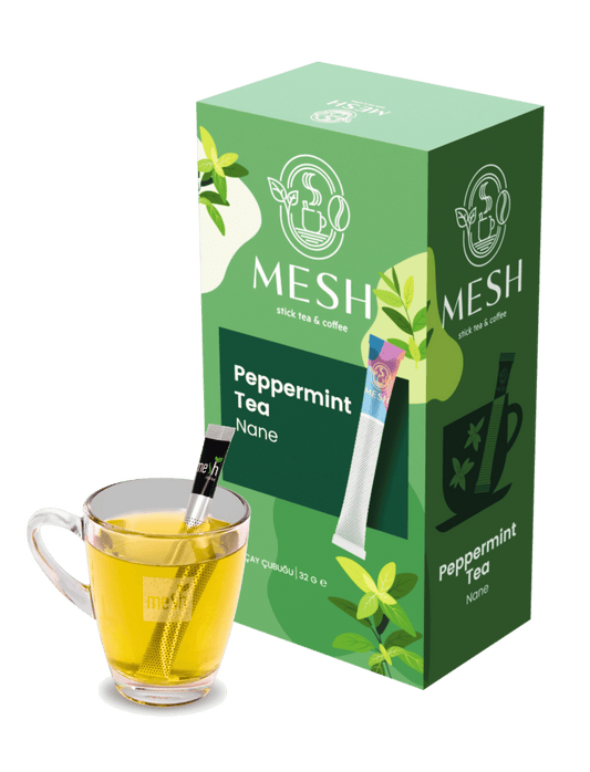 Cup Sticks Peppermint Tea Mesh Sticks (16 Servings)