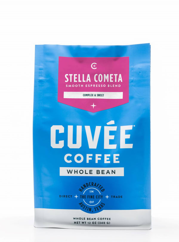 Cuvée Coffee 12oz Whole Bean Coffee Blend - Stella Cometa Espresso