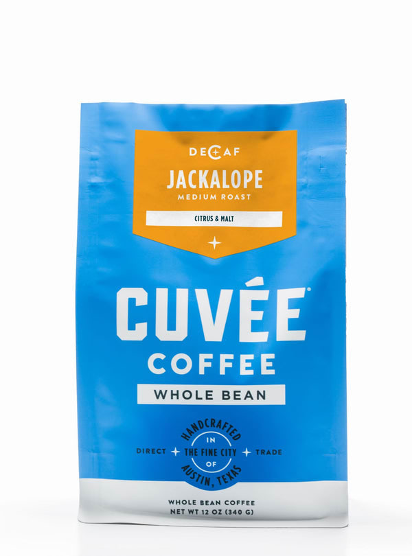 Cuvée Coffee 12oz Whole Bean Coffee Blend - Jackelope Decaf