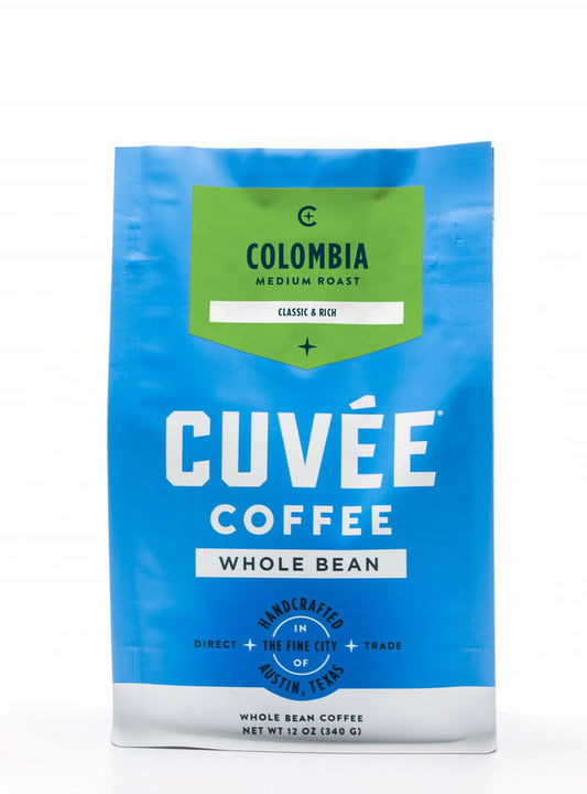 Cuvée Coffee 12oz Whole Bean Coffee Single Origin - Colombia