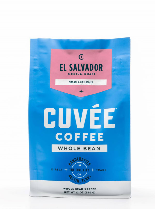 Cuvée Coffee 12oz Whole Bean Coffee Single Origin - El Salvador