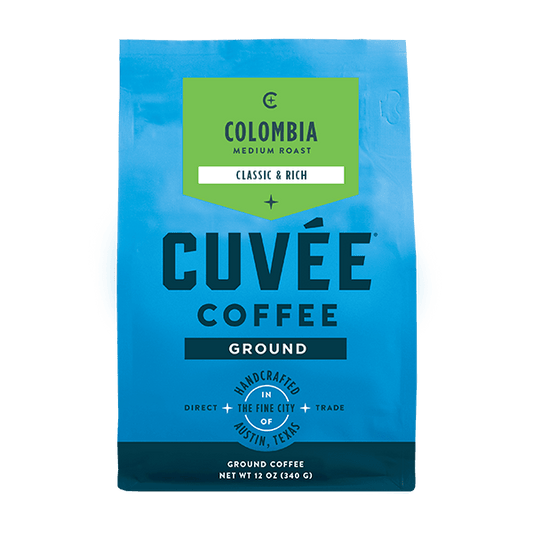 Cuvée Coffee 12oz Ground Coffee Single Origin - Colombia