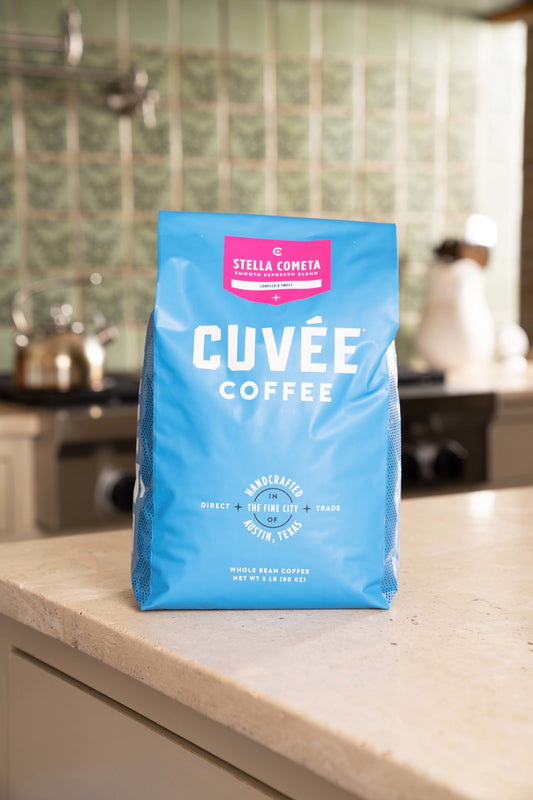 Cuvée Coffee 5lb Whole Bean Coffee Blend - Stella Cometa Espresso