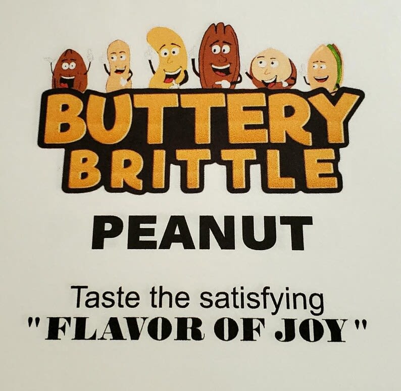Gourmet Flaky Peanut Brittle 195893287680