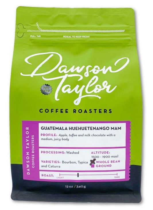 Dawson Taylor Coffee Roasters Single Origin - Guatemala Huehuetenango Mam
