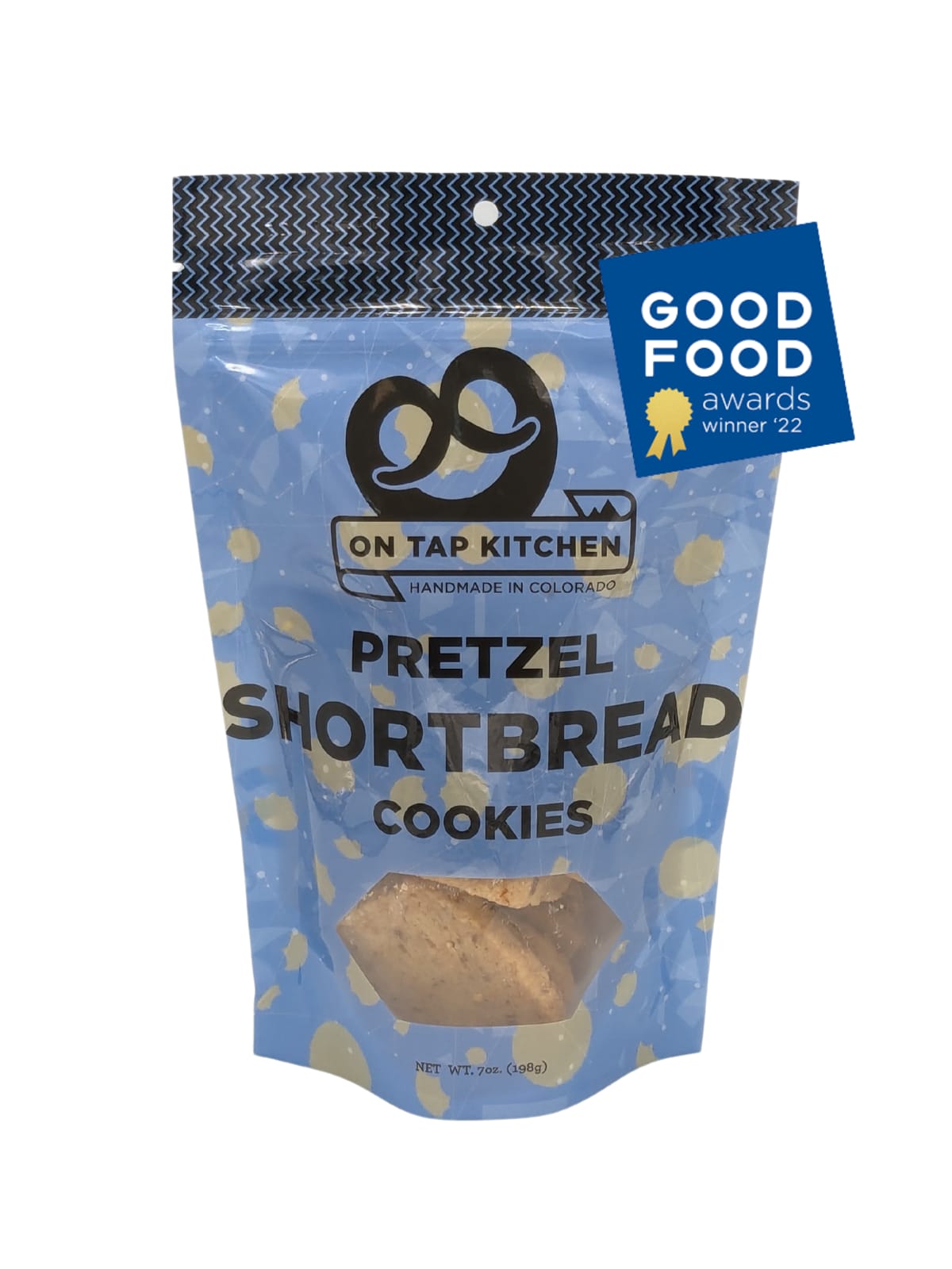 CRUMBSTRUCK Pretzel Crunch Shortbread Cookies