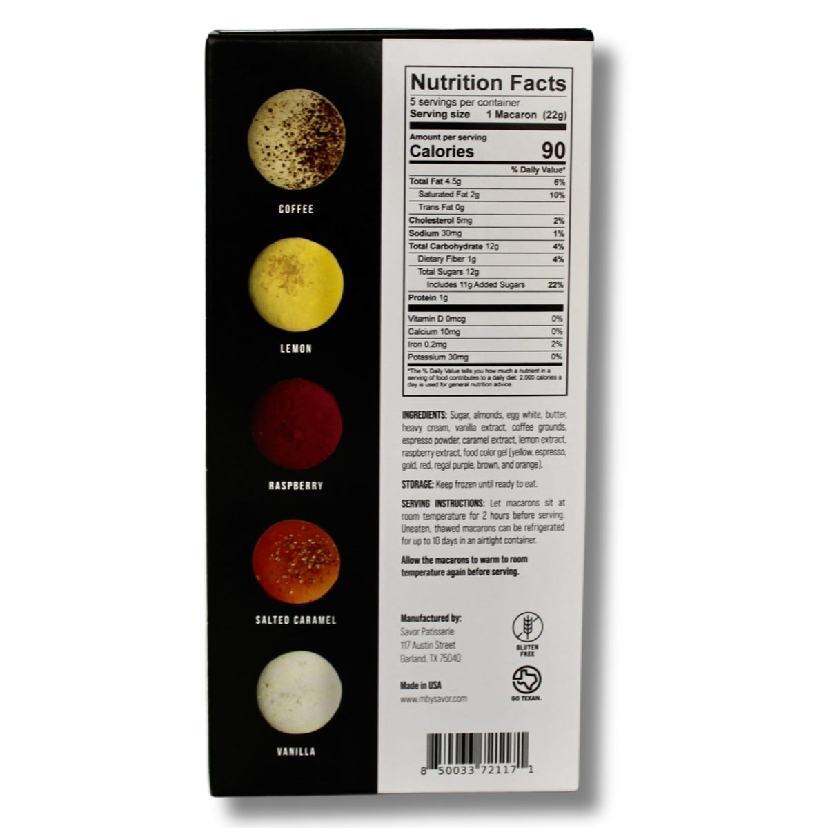 The Classics Collection French Macarons MBYSPCL5-6CTCASE