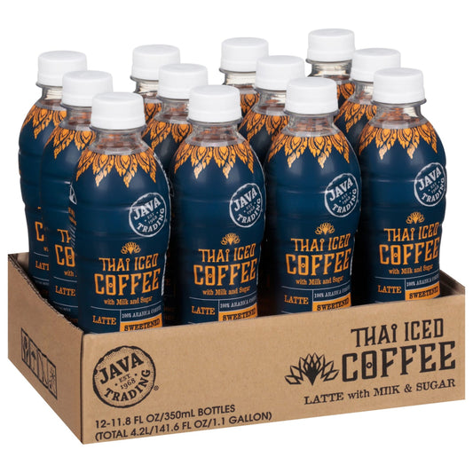 Distant Lands Coffee Java Trading Thai Latte Iced Coffee - Sweetened