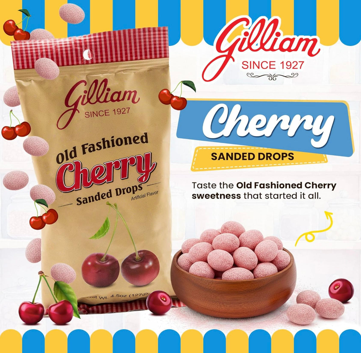 Gilliam Cherry Sanded Drops GG10221