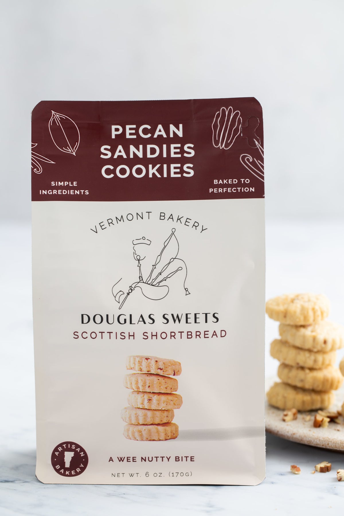 Douglas Sweets Shortbread Cookies - Pecan Sandies Cookies