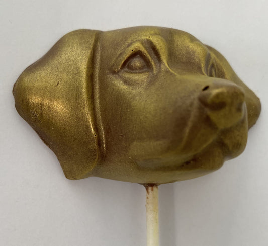 DYR Chocolate by Manya & Roumen Milk Chocolate Dog Pop