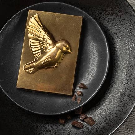DYR Chocolate by Manya & Roumen Good Luck Sparrow Chocolate Luxury Gift Bar