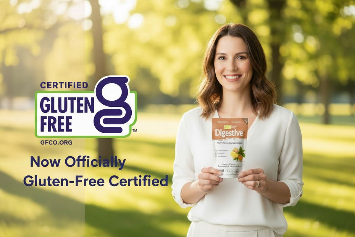 Digestive Organic Botanical Lozenges – Supports Nausea Support, Travel Sickness – Lemon, Ginger, Peppermint, Slippery Elm – Gluten-Free, Non-GMO, Vegan* ECSBD003 - 4
