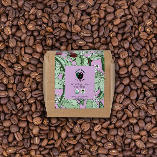 Earth Bean Coffee Secret Garden Espresso - 10oz Retail