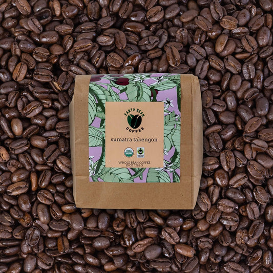 Earth Bean Coffee Sumatra Takengon - 10oz Retail