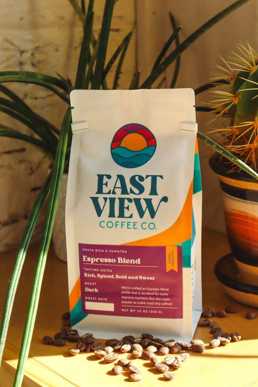East View Coffee Company Espresso Blend - 340g, Ground, packs