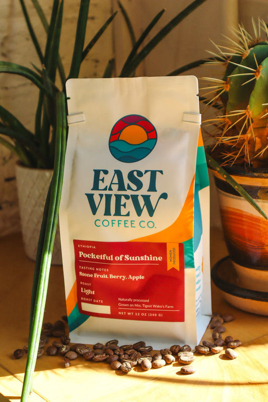 East View Coffee Company Pocketful of Sunshine - Whole Bean, packs