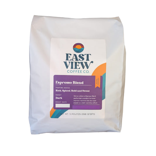 East View Coffee Company Espresso Blend - 5lb, Ground