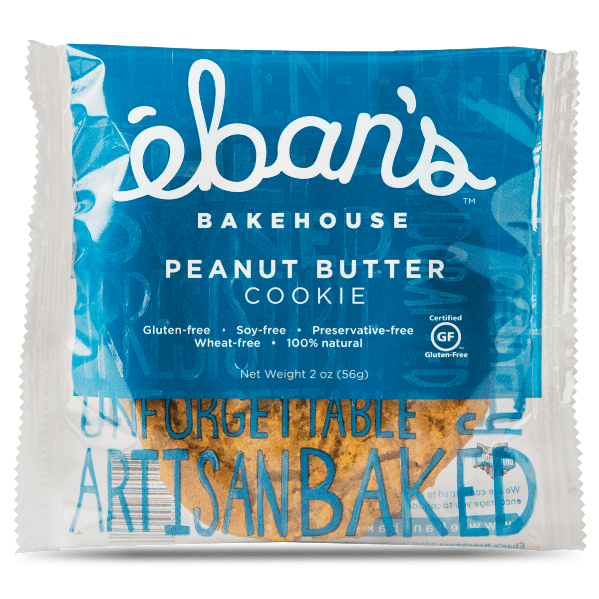 Eban's Bakehouse Gluten Free Peanut Butter Cookies