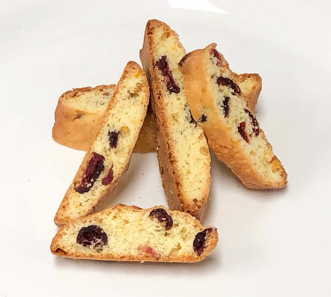 Cranberry Orange Biscotti