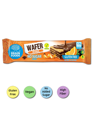 Brain Foods Wafers 13800501316242 144 ct Case