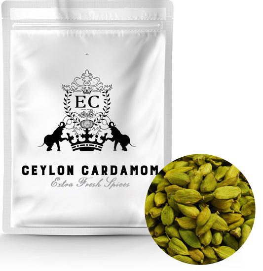 Elephant Chateau Fresh Ceylon Green Cardamom Pods - ECSpice2-50