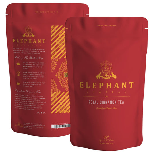Elephant Chateau Royal Cinnamon Black Tea (High Grade Ceylon Cinnamon)