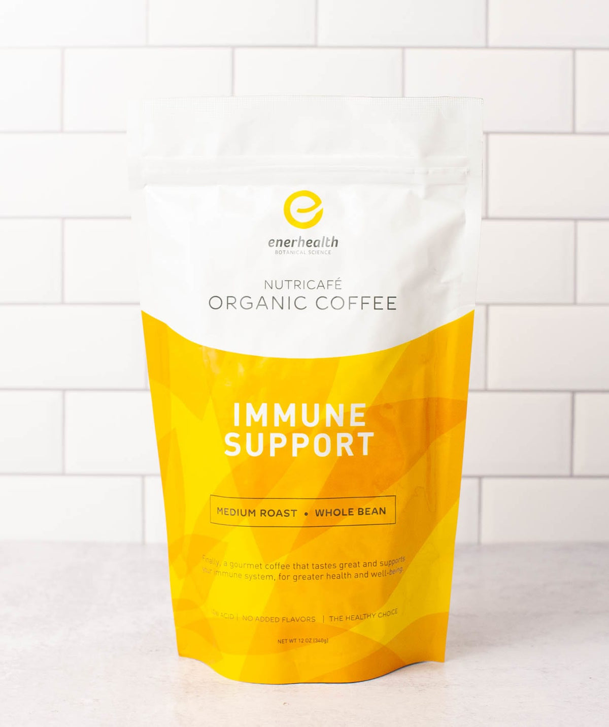 Enerhealth Botanicals Organic Coffee & Cocoa - 12oz, Nutricafé Organic Immune Support Coffee