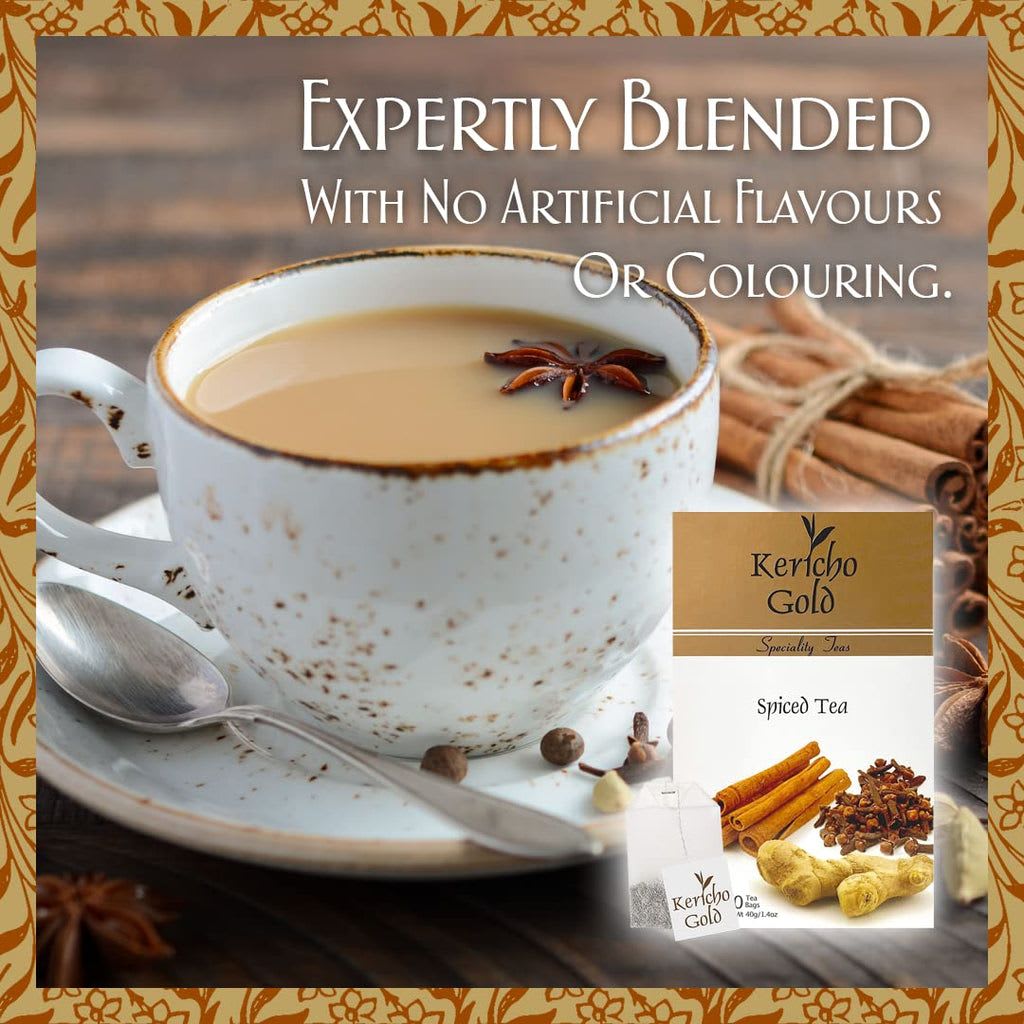 KENYA KERICHO SPICED TEA 20 BAG PACK OF 6 55080