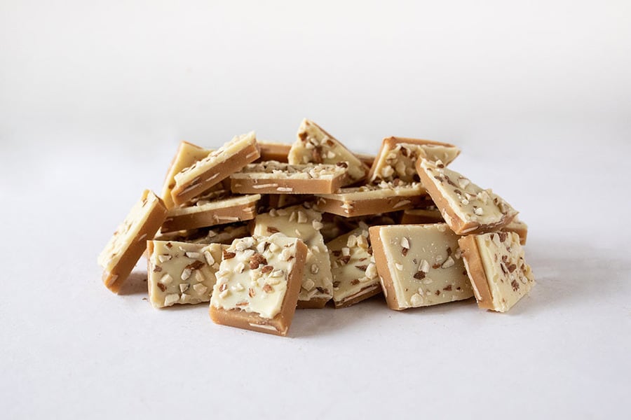 Emma's English Toffee em-bag-4oz-white