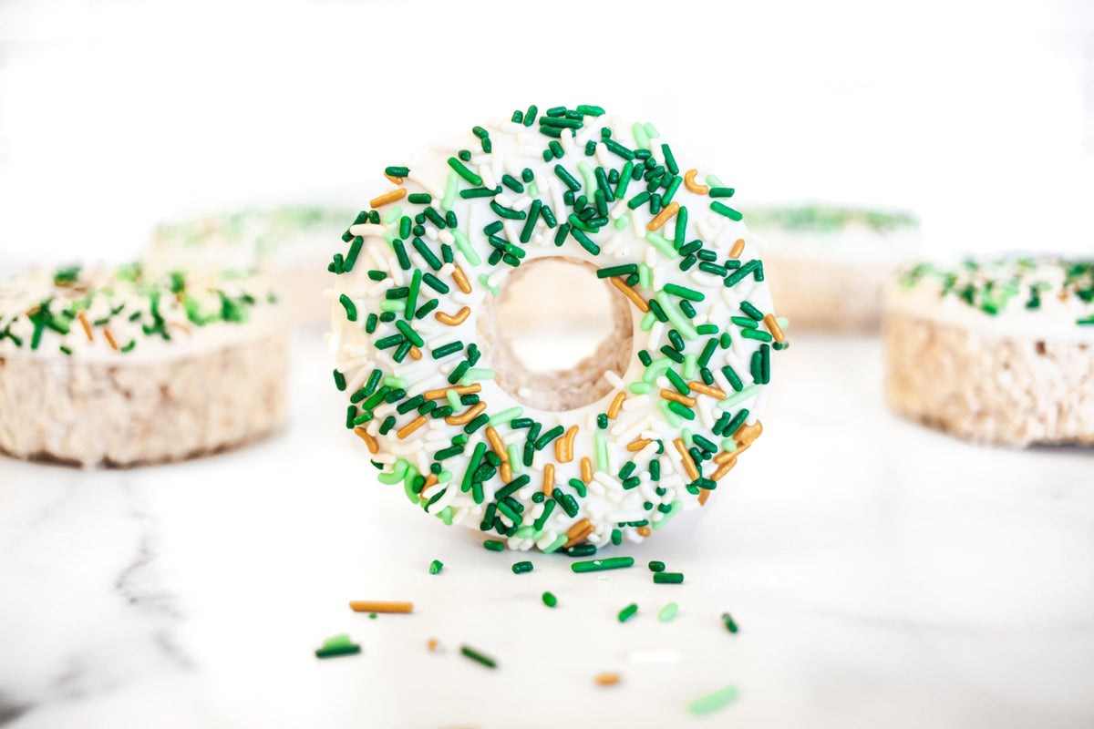 St. Patty's Day Donut Rice Crispie Treats