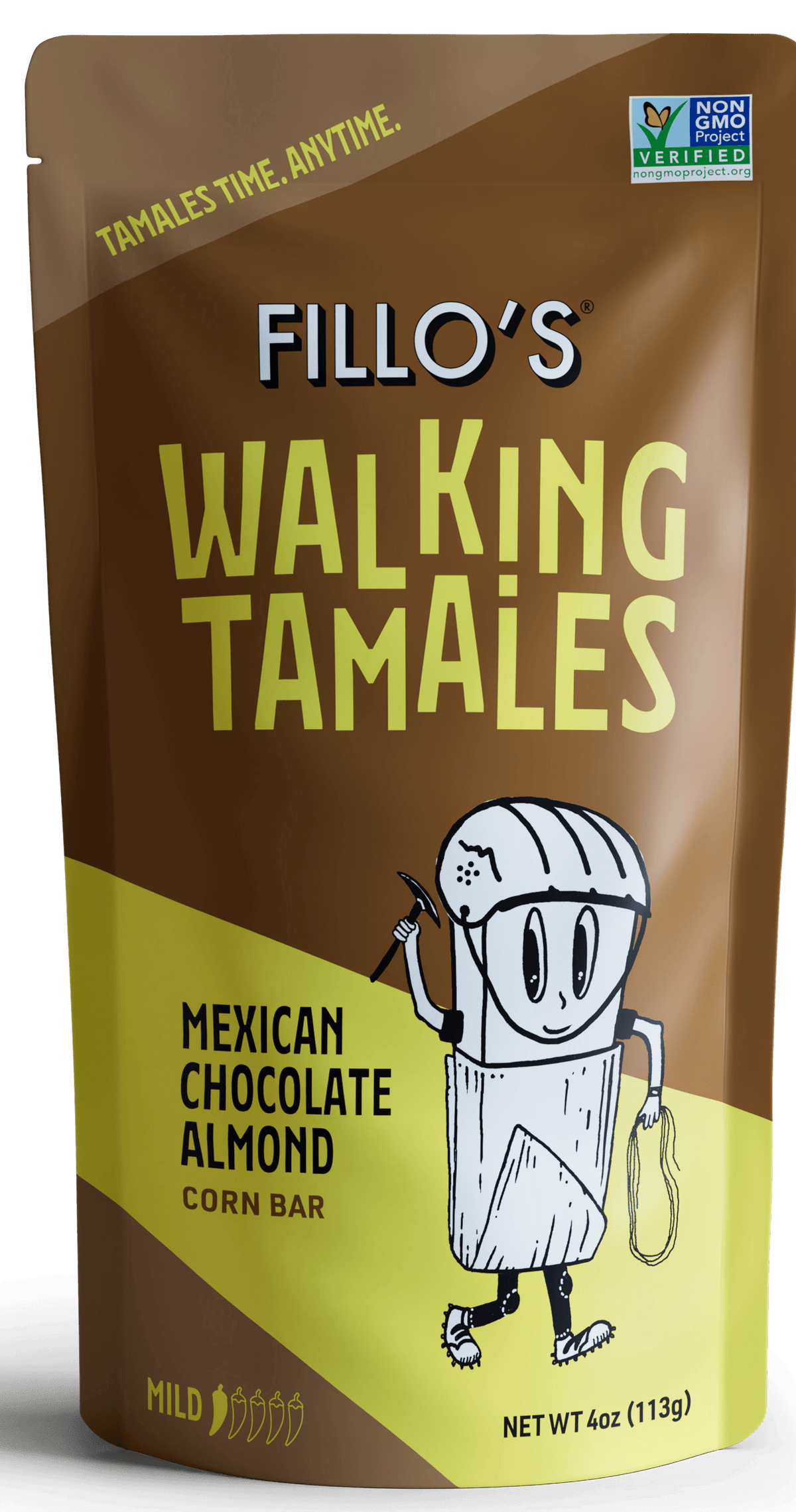 FILLO'S Fillo's Mexican Chocolate Almond Walking Tamale