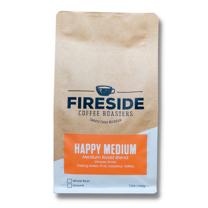 Fireside Coffee Roasters Coffee - Happy Medium - Medium Roast