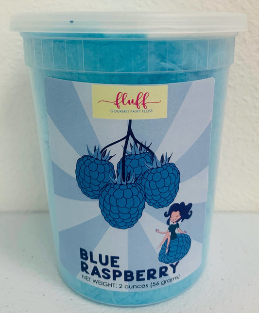 Fluff Gourmet Blue Raspberry Cotton Candy
