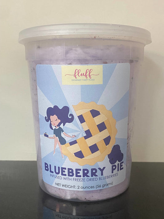 Fluff Gourmet Blueberry Pie Cotton Candy
