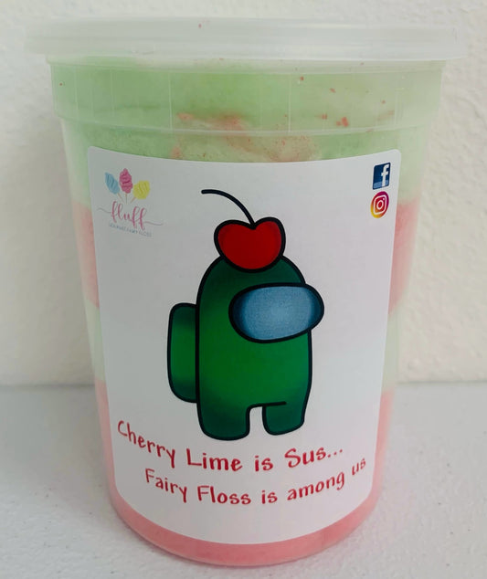 Fluff Gourmet Cherry Lime Cotton Candy