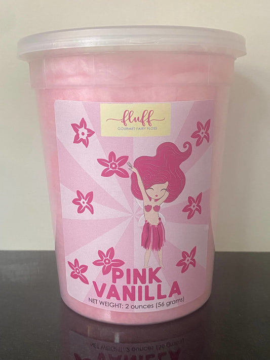 Fluff Gourmet Pink Vanilla Cotton Candy