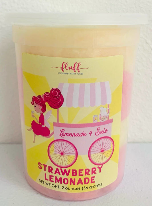 Fluff Gourmet Strawberry Lemonade Cotton Candy