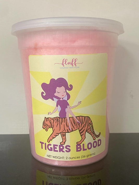 Fluff Gourmet Tigers Blood Cotton Candy
