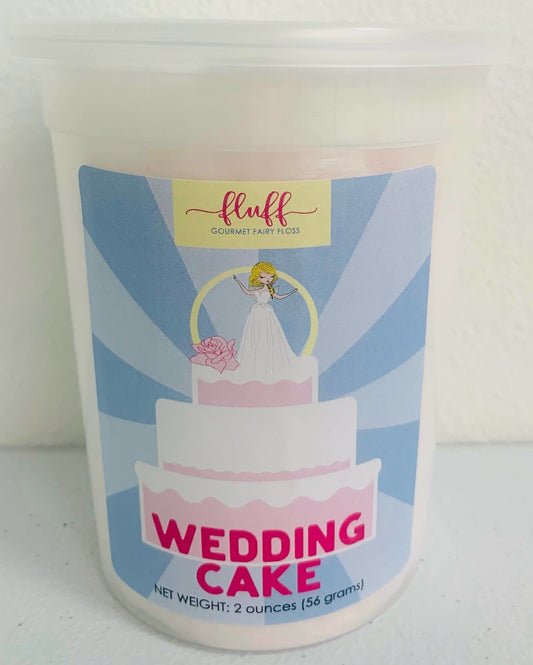 Fluff Gourmet Wedding Cake Cotton Candy