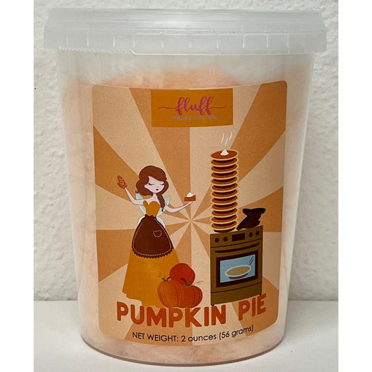 Fluff Gourmet Pumpkin Pie Cotton Candy
