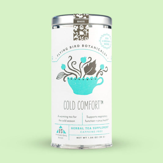 Flying Bird Botanicals Cold Comfort - 15 Bag Tin