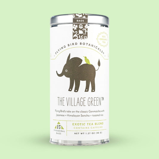 Flying Bird Botanicals The Village Green - 15 Tea Bag Tin