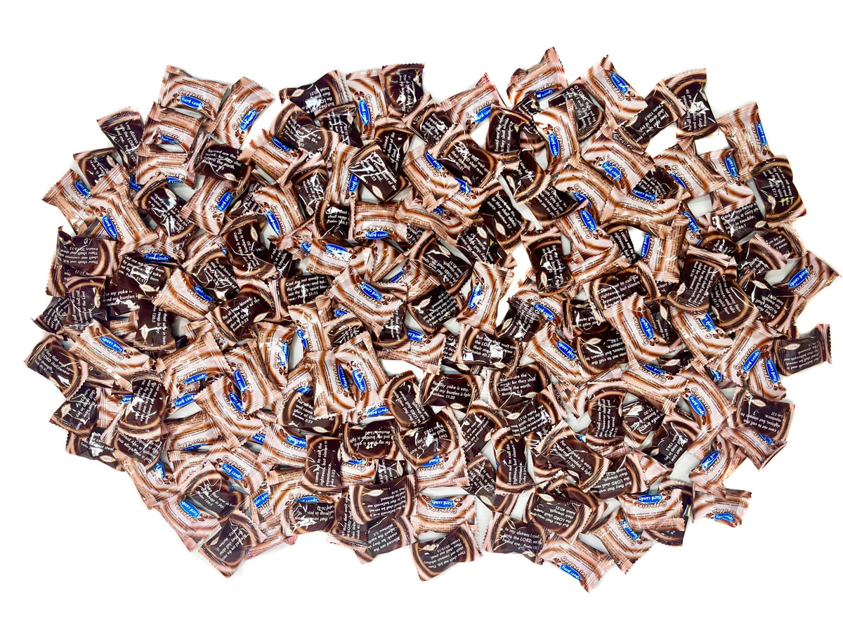 Scripture Candy, Coffee Cappuccino Flavored Hard Candy 2.5 LB Bag, 180 Pieces 04436